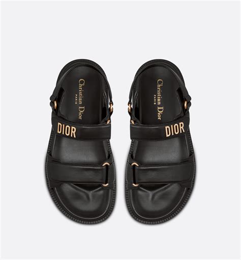 sandale femme dior|Dior flat sandals women.